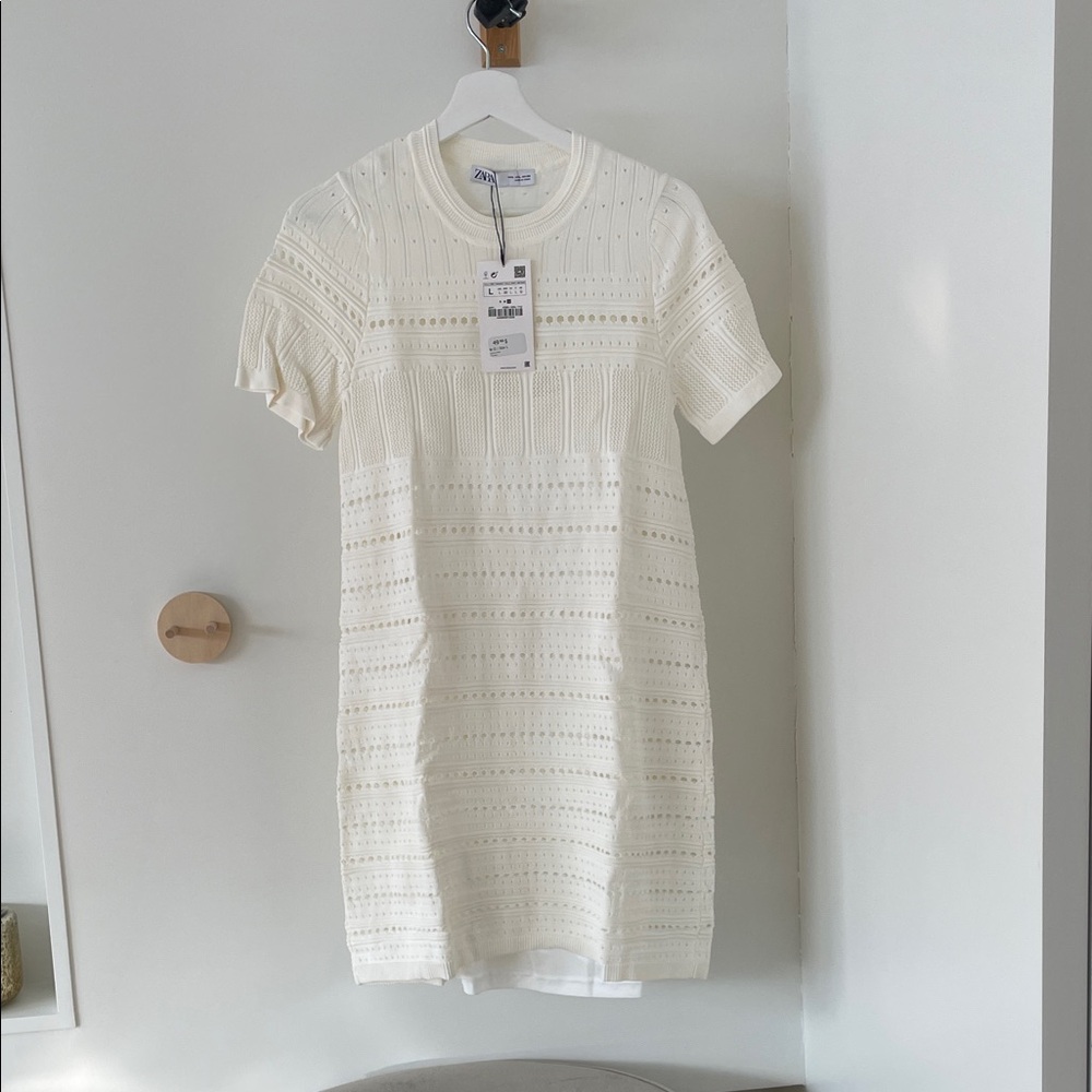 *BRAND NEW* Zara Knitted Midi Dress